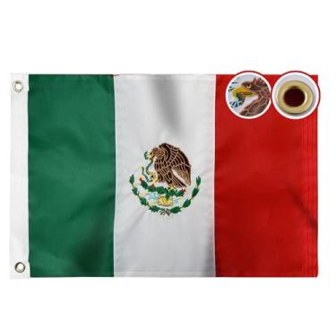 Imagem de Flagolden Pequena bandeira mexicana 30,5 x 45,7 cm