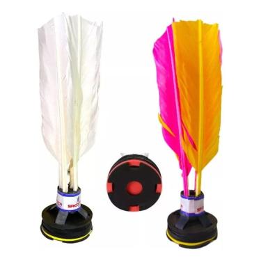 Imagem de 2X Peteca Oficial Profissional Colorida / Branca  Le