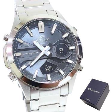 Imagem de Relógio Casio Edifice Masculino Analógico-Digital Prateado EFV-C120D-1