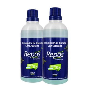 Imagem de Removedor de Esmalte com Acetona 140ml Repos