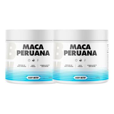 Imagem de 2x Maca Peruana em Pó Pote 5000mg Por Porção 100% Pura Premium Pure Importada Para Homens e Mulheres Rende 60 Porções | Energia Resistência Original - Body Nutry