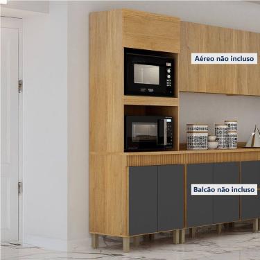 Imagem de Paneleiro com 2 Nichos 3 Portas Dakota Valdemoveis