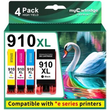 Imagem de Cartuchos de tinta MyCartridge SUPRINT 910XL para impressoras HP 910