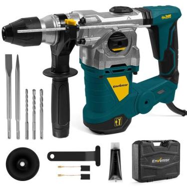 Imagem de Furadeira de martelo rotativo Enventor Enventor 1,25 cm SDS-plus 1500W