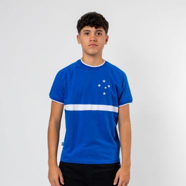 Imagem de Camiseta Juvenil Cruzeiro Oficial Orgulho Azul