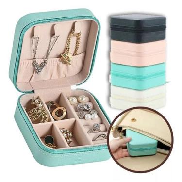 Imagem de Porta Joia Mini Organizador De Acessórios Portátil -cores - SWEET HOME