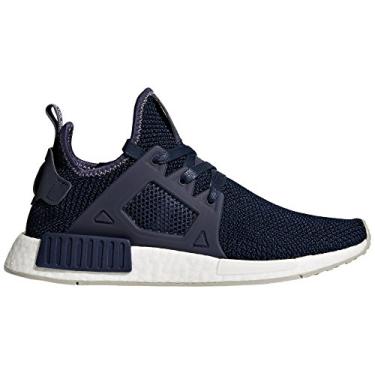 Imagem de adidas Originals Tênis feminino NMD_xr1 W tênis de corrida, Azul vestígio/azul vestígio/gergelim, 7