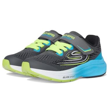 Imagem de Skechers Tênis infantil Skechers Elite Sport Stride, Carvão/Azul, 22