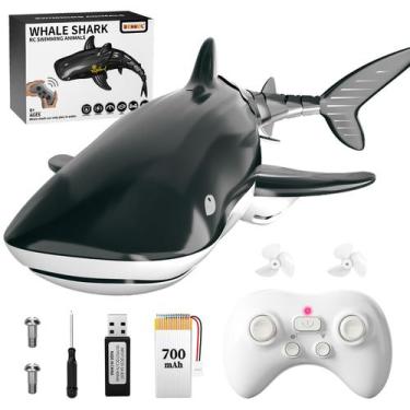 Imagem de Escala 1:18 de controle remoto Whale Shark Bennol para crianças