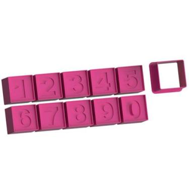 Imagem de Ejetor Modelador Doces Ejetor Modelador NUMEROS NUMERAIS Brigadeiros D