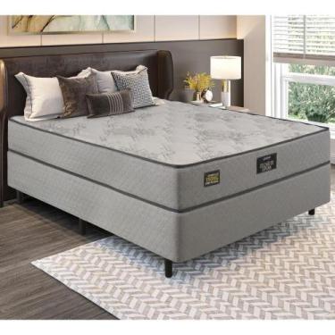 Imagem de Cama Box Conjugado Casal Com Colchão 138x63x188 Sonopromax Gazin Cr353