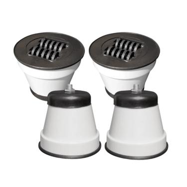 Imagem de Pé Geladeira/Fogão Redondo Branco C/4 Pratic