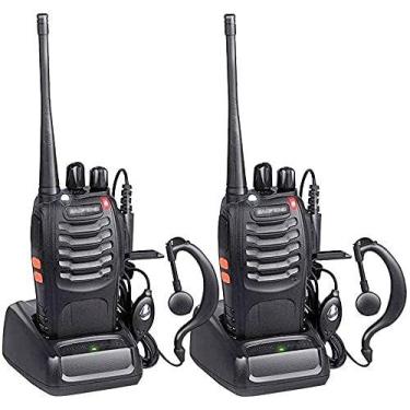 Imagem de Walkie Talkies Nicama Baofeng BF-888S de longo alcance 16 canais recar