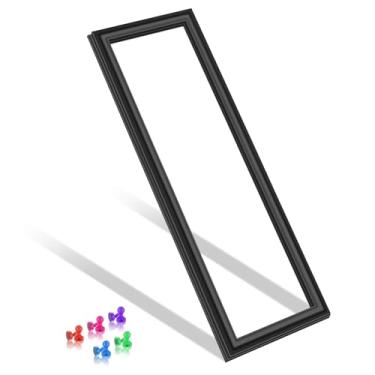 Imagem de Gaxeta de porta de geladeira atualizada 2159083 compatível com vedação de porta de geladeira Whirlpool 2171185 2181893 2309529 Vedação de porta de geladeira KitchenAid Kenmore substituição