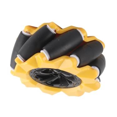 Imagem de Roda Mecânica de 80 Mm Omni Roda Smart robô Peças de Carros Acessórios DIY Componentes de Brinquedos DIY, Taxa de Aprovação de 99,9%, Aparência 3D, Corrida Suave, 4wd, Motores