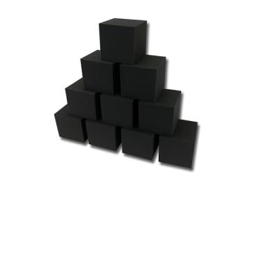 Imagem de FoamTouch 15 x 15 x 15 cm bloco de espuma de carvão para ginástica, cursos de parkour, parques de skate, BMX, arenas de trampolim 50 peças