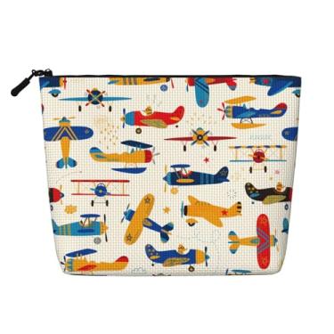 Imagem de Xalvyriehf Pequena bolsa de maquiagem para bolsa - bolsas de cosméticos para crianças, bolsa de higiene pessoal para meninos, meninas, viagens, artigos de higiene pessoal, bolsa organizadora de