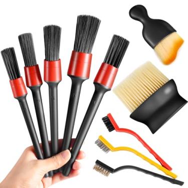 Imagem de 10 escovas de limpeza a vapor, acessórios originais para limpeza de carro doméstico