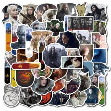 Imagem de Adesivos Games of Thrones Houses Targaryens 50 unidades/lote - yiweisa
