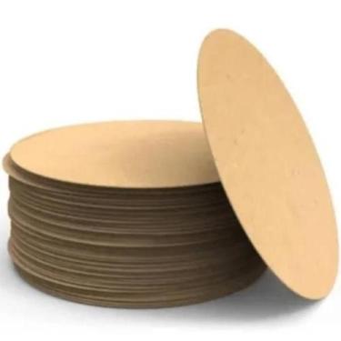 Imagem de Base P/ Sousplat Redonda MDF 33cm De Diâmetro Un - andreiaartesanatos
