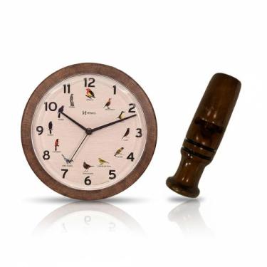 Imagem de Relógio Canto de Pássaros + Apito Inhambu Açu Modelo 03 - Mundo do Mil