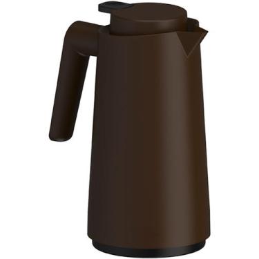 Imagem de Garrafa Térmica Gatilho Vercelli 500ml Unitermi P/ Café Chá Bebidas Es