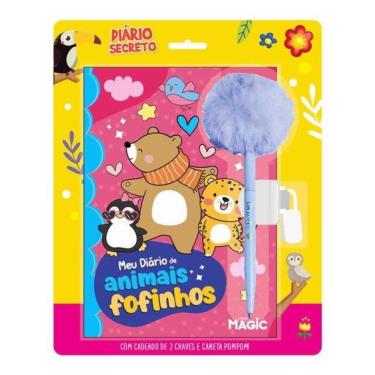 Imagem de Animais Fofinhos - Livro Diário Secreto