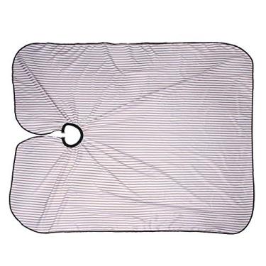 Imagem de Ainoli corte de cabelo tingimento pano avental de cabeleireiro estilo barbeiro ferramenta acessório de salão de beleza (Marrom)