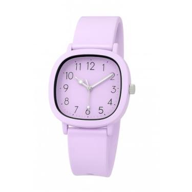 Imagem de Relógio Quadrado Feminino - Charme e Elegância