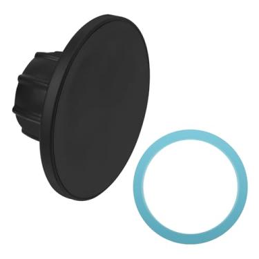 Imagem de Base de Suporte Magnético Celular, 17mm Suporte para Celular com Cabeça Esférica Compatível com iPhone 16 15 14 13 12 para Painel Carro Saída de Ar e Para-Brisa