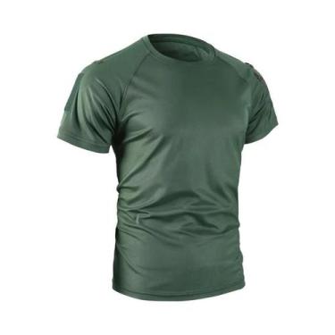 Imagem de Camisa Tática Masculina De Secagem Rápida, Respirável E Elástica Para 