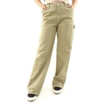 Imagem de Calca Jeans Consciencia Wid Leg Carpin Bolso Cargo - 22919-Feminino
