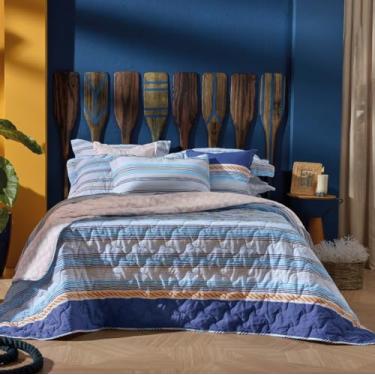 Imagem de Jogo de Cama Teka Florença 180 Fios (Náutico, Queen)