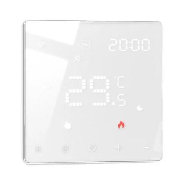 Imagem de Termostato Inteligente WiFi ZigBee Controlador De Temperatura Para Cal