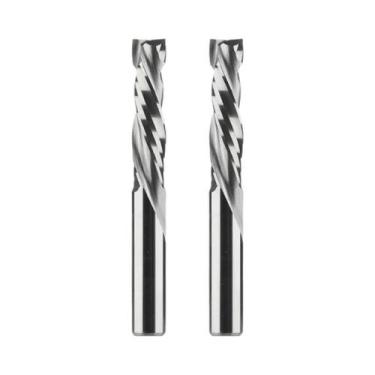 Imagem de 2 Peças De Fresas De Compressão Espiral De Carboneto De Tungstênio Com
