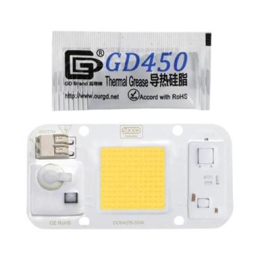 Imagem de Lâmpada LED COB De 50W Para Cultivo De Plantas, Espectro Completo, Hol