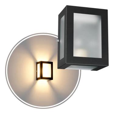 Imagem de 2X Arandela 5 Vidros Externa Luminária De Parede E27 Cor P