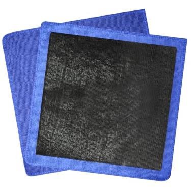 Imagem de Anglecai Toalha de argila 1 pacote de 30 x 30 cm, toalha de barra de argila laranja para detalhes automáticos de microfibra limpador de pano de carro automotivo para detalhes de carro