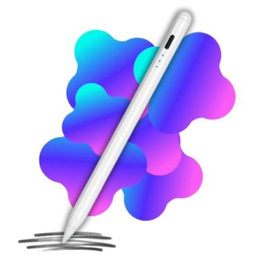 Imagem de Caneta Stylus Universal para Tela Touch Screen, Alta Precisão, Ponta Fina Sensível, Compatível com Celular, Tablet e iPad, com Rejeição de Palma