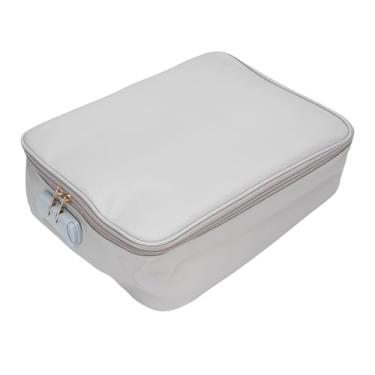 Imagem de Greensen Porta-Documentos de Viagem Porta-Passaporte Organizador de Documentos Com Trava de Senha de 3 Dígitos Design Em Camadas para Certificados Cartões Bancários Arquivos de Laptop