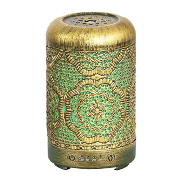 Imagem de Ｂｅｓｇａ Umidificador de névoa fria de 100ml com difusor de óleos essenciais para estudo, Ouro Bronze