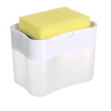 Imagem de Dispensadores de sabonete, dispensador de sabão de cozinha, dispensador de líquido tipo pressão, dispensador de sabão para lava-louças, cozinha, banheiro, bomba líquida, distribuidor