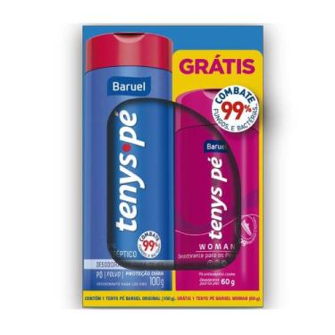 Imagem de Kit Tenis Pe Baruel Original 100G + Woman 100 G