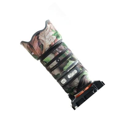 Imagem de OLEKURT Lens Cover for Sony FE 24-70mm F/2.8 GM II camouflage Camera Lens Protection Sleeve (Color #Green leaf camouflage - Waterproof) Rain Cover
