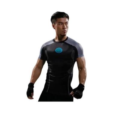 Imagem de Camiseta De Compressão Raglan Homem-Aranha 2099 Para Cosplay De Hallow