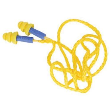 Imagem de Protetor Auditivo Tipo Plug, Tamanho P, 17 dB, de Silicone com Cordão 