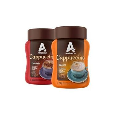 Imagem de Cappuccino Chocolate e Clássico - 2 Potes de 200g