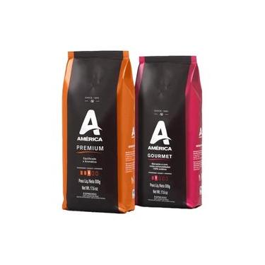 Imagem de Café Torrado em Grãos Gourmet e Premium - 2 Pacotes de 500g