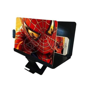 Imagem de Lupa Ampliadora Tela De Celular Portátil Dobrável Preta