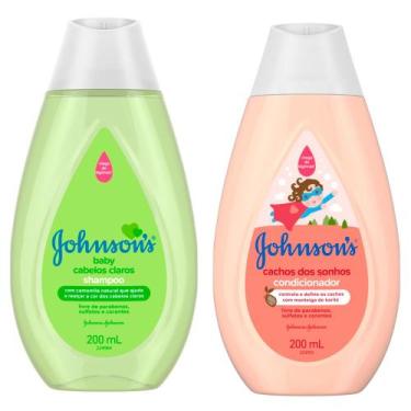 Imagem de Kit 1 Shampoo Johnson's Baby Cabelos Claros 200ml